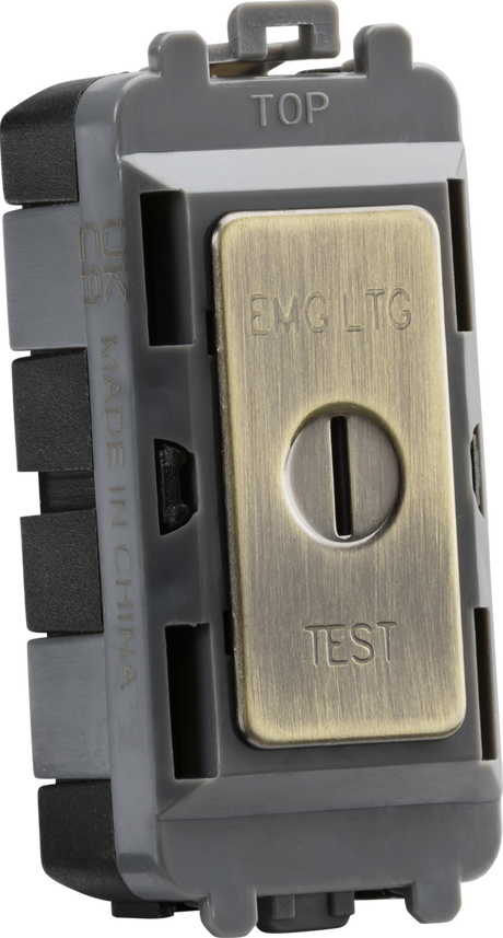 20AX 2 Way SP Key Module - Antique Brass