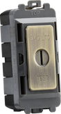 20AX 2 Way SP Key Module - Antique Brass
