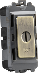 20AX DP Key Module - Antique Brass