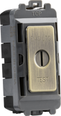 20AX DP Key Module - Antique Brass