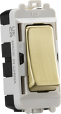 20AX 2 Way SP Grid Module - Brushed Brass