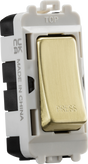 20AX 2 Way Retractive SP Module - Brushed Brass