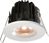 IP65 7W LED Downlight with White Round Bezel