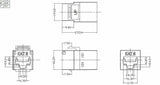 UTP CAT6 RJ45 Coupler - Image View