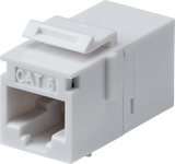 UTP CAT6 RJ45 In-Line Coupler - White