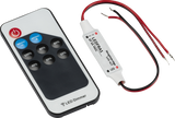 12V In-line RF Dimmer Controller and Remote for LED Flex Lighting