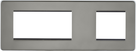 6G Modular Faceplate (2G + 4G) - Black Nickel