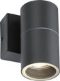 230V IP54 GU10 Fixed Single Wall Light - Anthracite