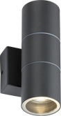 230V IP54 GU10 Up and Down Wall Light - Anthracite