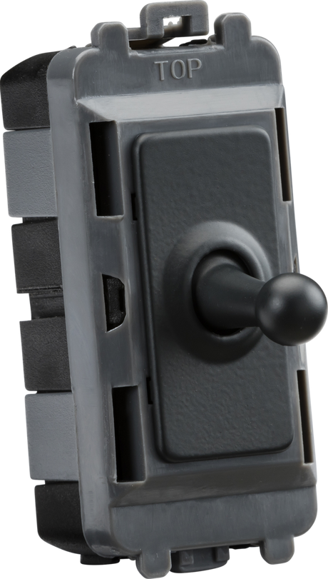 20AX Intermediate Grid Toggle Switch - Anthracite