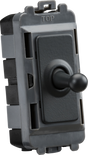 20AX Intermediate Grid Toggle Switch - Anthracite