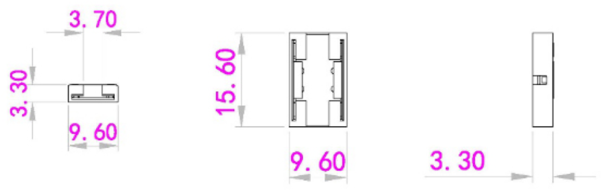LED COB Flex Strip Connector - Single Colour