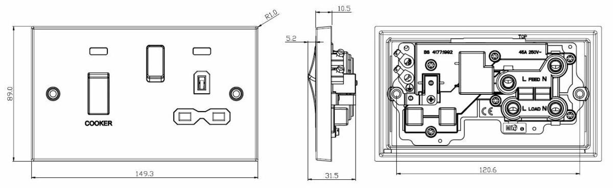 45A DP Switch - Additional Image