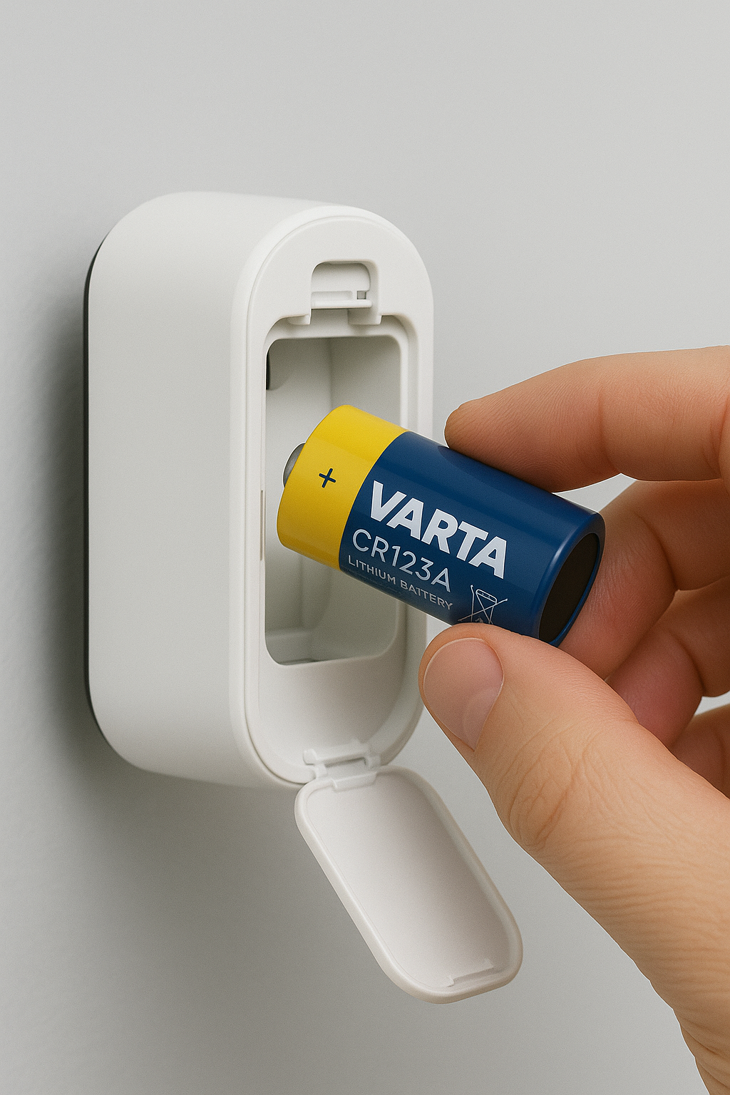 WME: CR123A Varta Battery, 3V Lithium, 1600mAh for Pyronix Devices