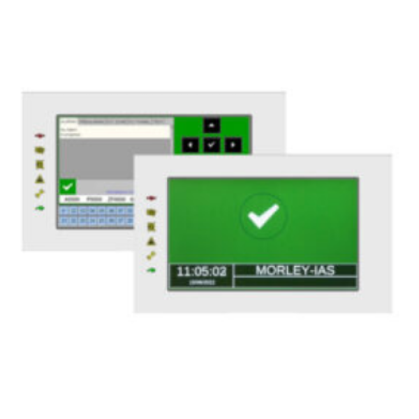 Morley: Morley MAX 7" Touch Display, Touchscreen Repeater, Full Rep/Zones, ITM No. ITM003222