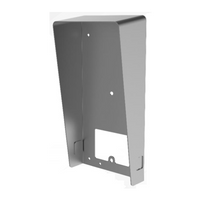 HikVision: DS-KABV8113-RS, Surface Mounting Protective Rain Shield, SECC Material, 189x97x49mm, Compatible with DS-KV8113/8213/8413