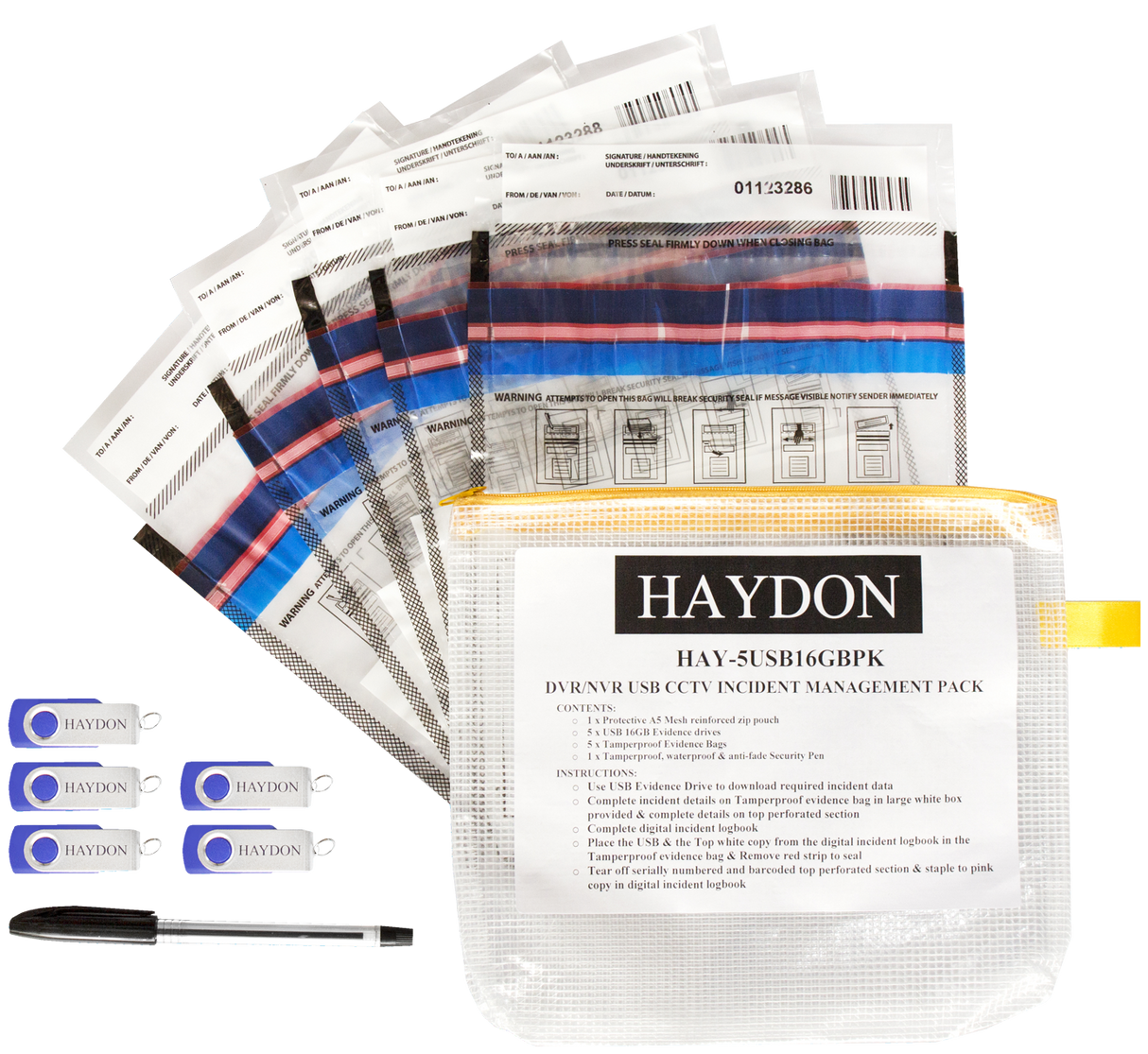 HAY-5USB16GBPK